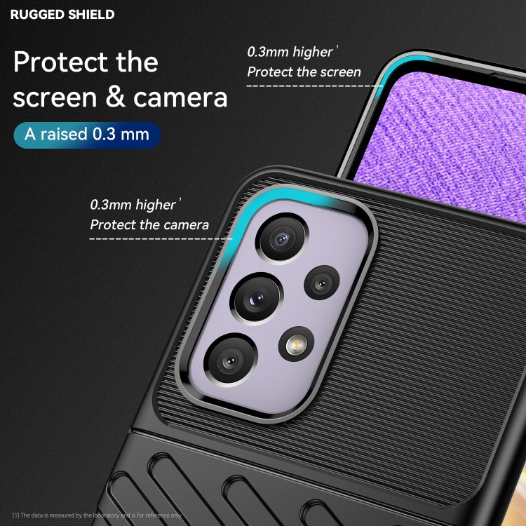For Samsung Galaxy A33 5G Thunderbolt Shockproof TPU Soft Phone Case