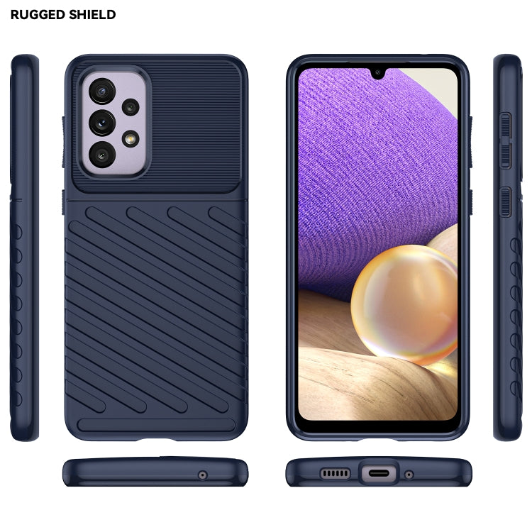For Samsung Galaxy A33 5G Thunderbolt Shockproof TPU Soft Phone Case