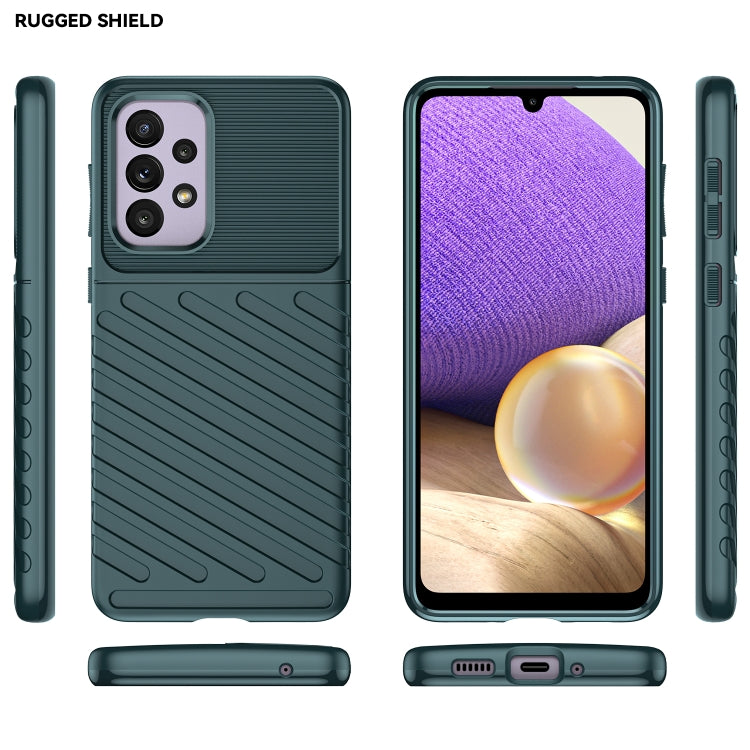 For Samsung Galaxy A33 5G Thunderbolt Shockproof TPU Soft Phone Case