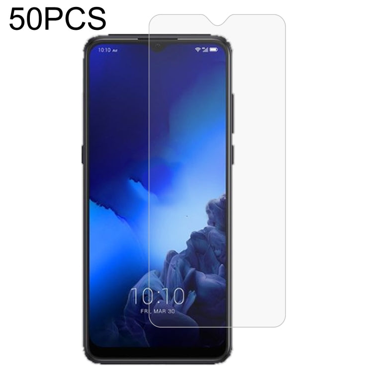 50 PCS 0.26mm 9H 2.5D Tempered Glass Film For Alcatel 3x 2019
