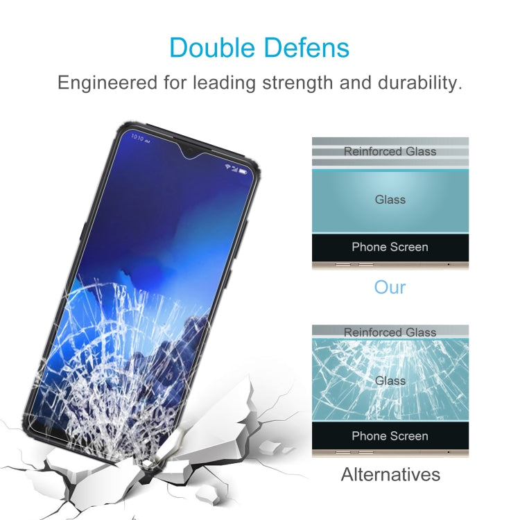 50 PCS 0.26mm 9H 2.5D Tempered Glass Film For Alcatel 3x 2019