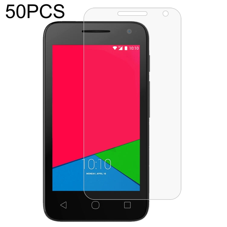 50 PCS 0.26mm 9H 2.5D Tempered Glass Film For Alcatel U3 3G