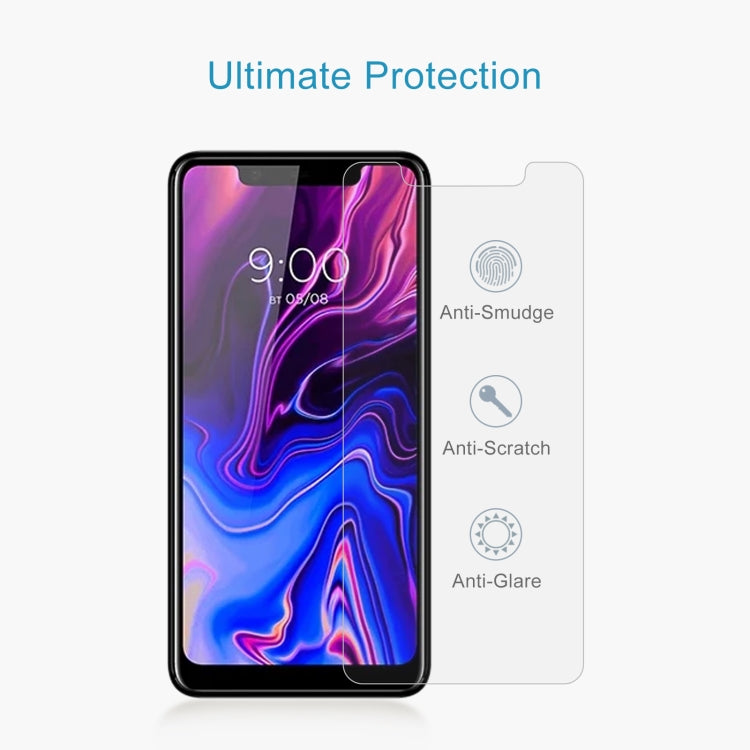 50 PCS 0.26mm 9H 2.5D Tempered Glass Film For BQ 5732L Aurora SE