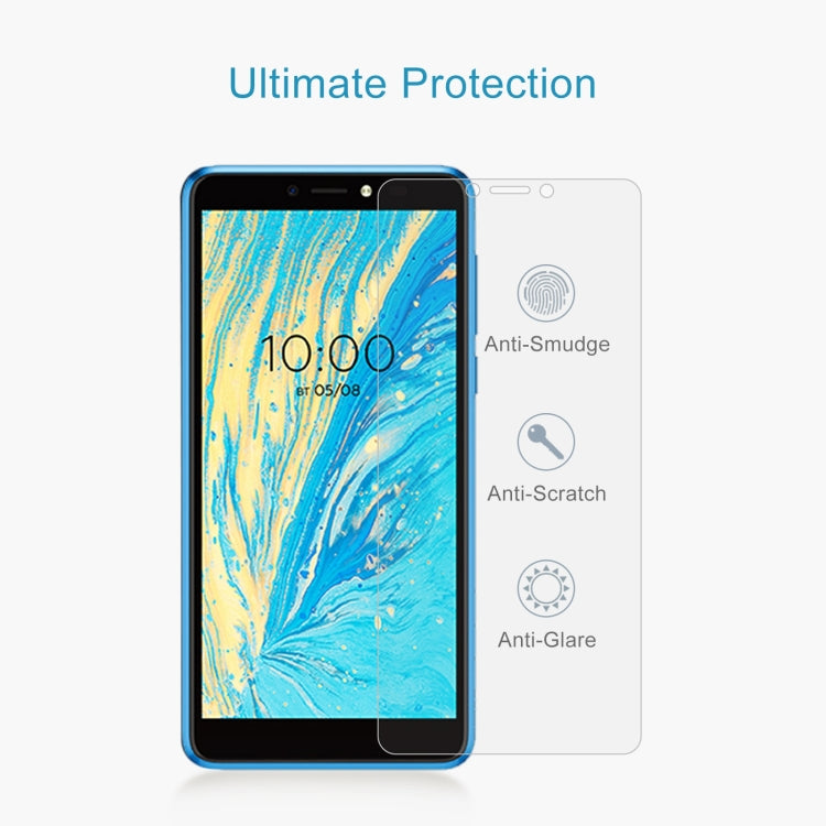 50 PCS 0.26mm 9H 2.5D Tempered Glass Film For BQ 5740G