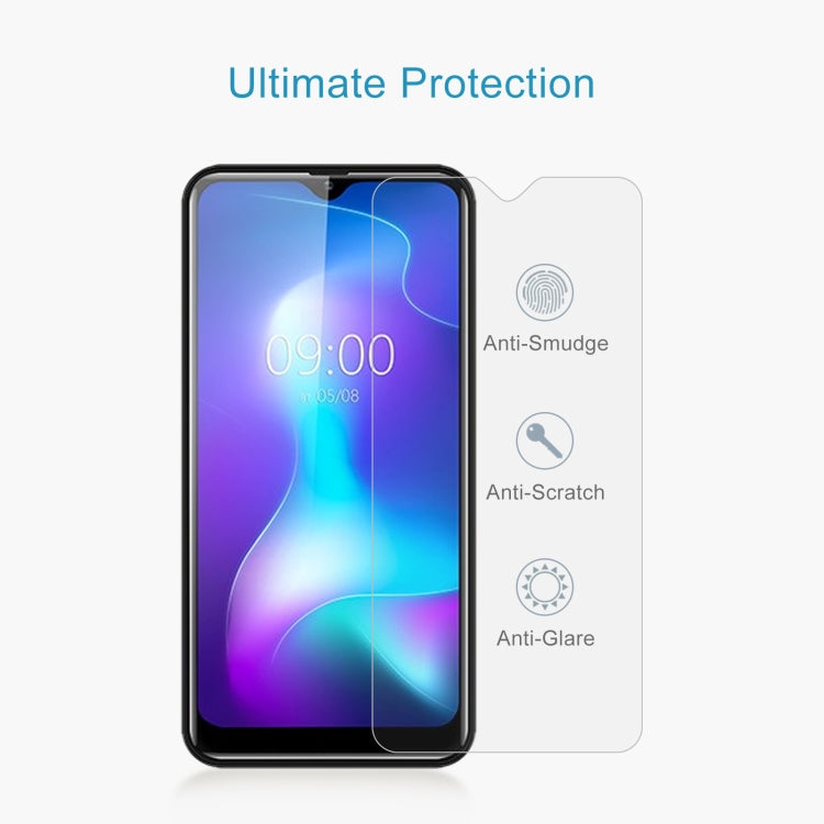 50 PCS 0.26mm 9H 2.5D Tempered Glass Film For BQ 6042L