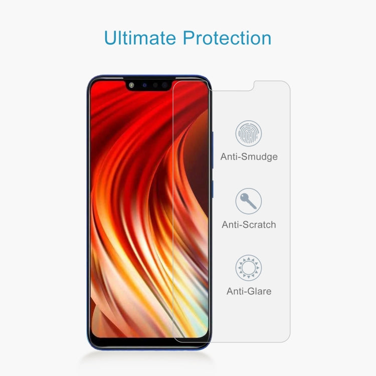 50 PCS 0.26mm 9H 2.5D Tempered Glass Film For Infinix HOT 7 Pro