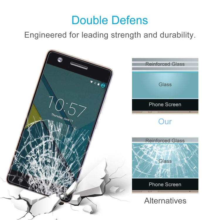 50 PCS 0.26mm 9H 2.5D Tempered Glass Film For Infinix Hot S