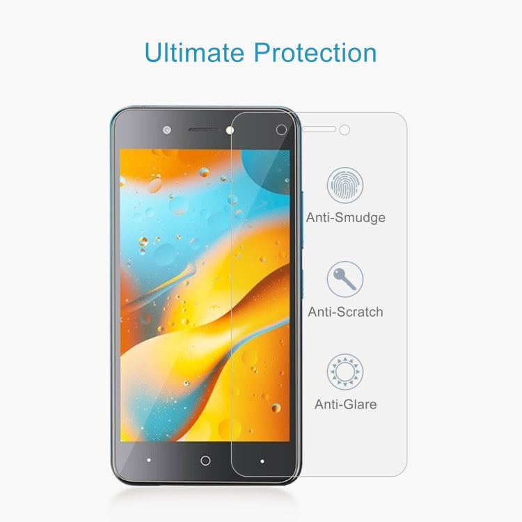 50 PCS 0.26mm 9H 2.5D Tempered Glass Film For Infinix Itel P15