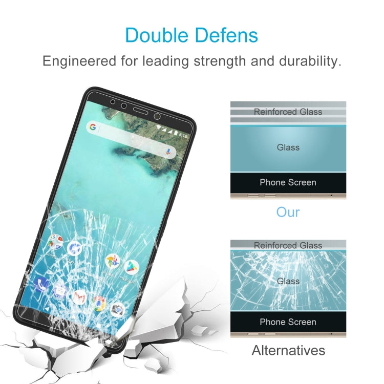 50 PCS 0.26mm 9H 2.5D Tempered Glass Film For Infinix Note 5