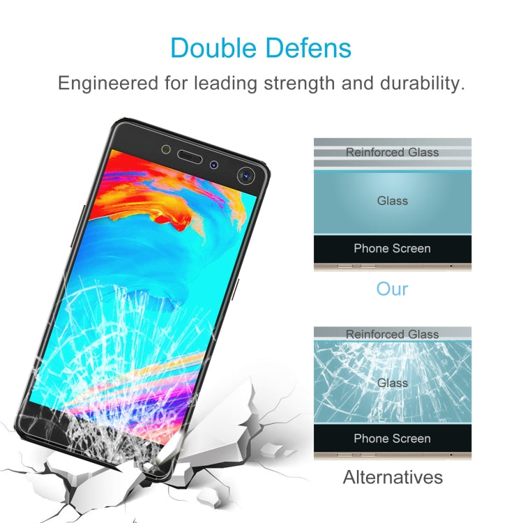50 PCS 0.26mm 9H 2.5D Tempered Glass Film For Infinix S2 Pro