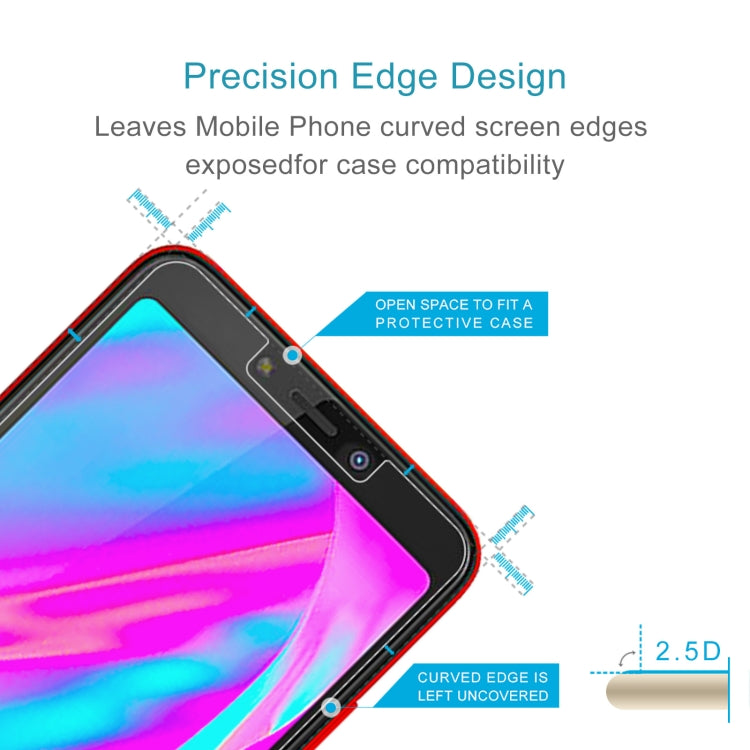 50 PCS 0.26mm 9H 2.5D Tempered Glass Film For Infinix Smart 2 Pro