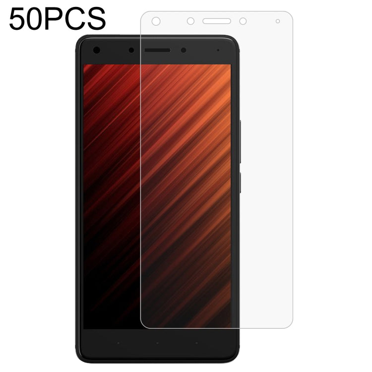 50 PCS 0.26mm 9H 2.5D Tempered Glass Film For Infinix Zero 4