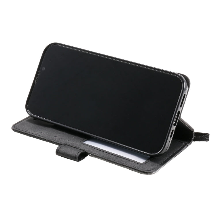 For iPhone 13 Pro Max Skin Feel Splicing Horizontal Flip Leather Phone Case