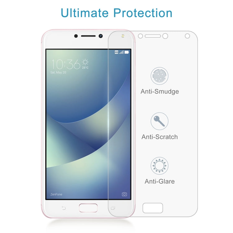 50 PCS 0.26mm 9H 2.5D Tempered Glass Film For Asus Zenfone 4 Max Pro ZC554KL
