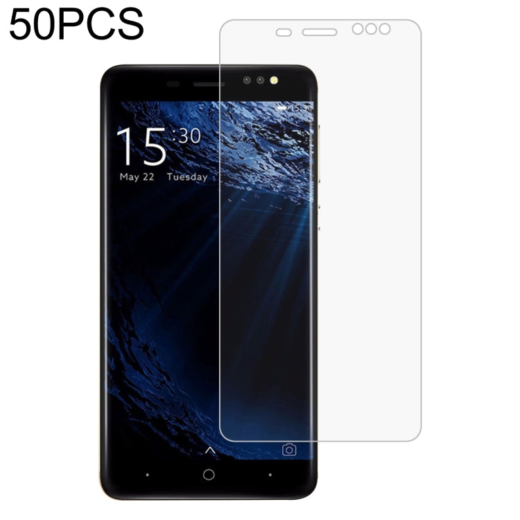 50 PCS 0.26mm 9H 2.5D Tempered Glass Film For BLUBOO D1