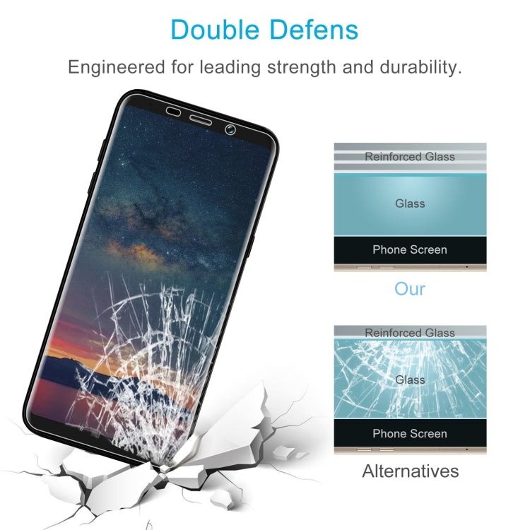 50 PCS 0.26mm 9H 2.5D Tempered Glass Film For BLUBOO S8