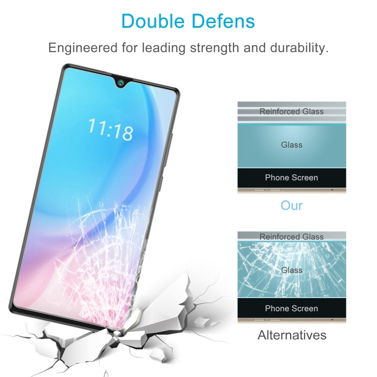 50 PCS 0.26mm 9H 2.5D Tempered Glass Film For Cubot J9