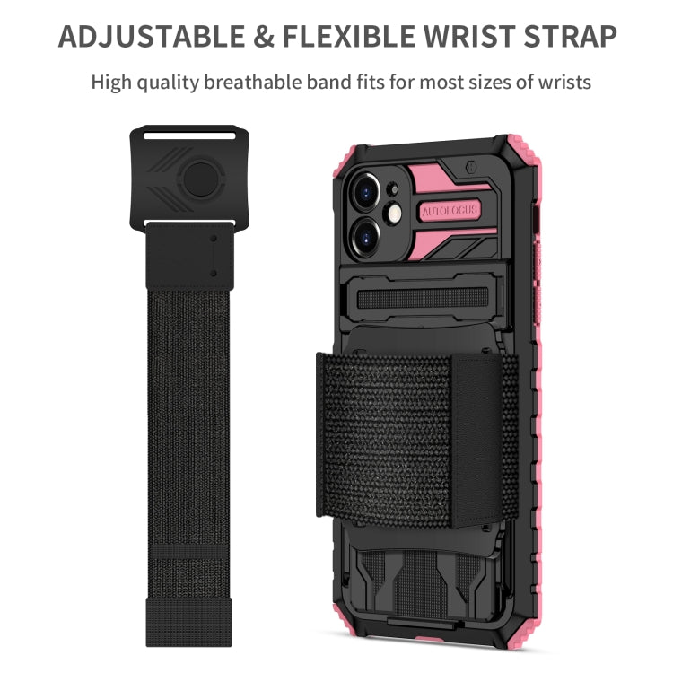 For iPhone 11 Kickstand Detachable Armband Phone Case
