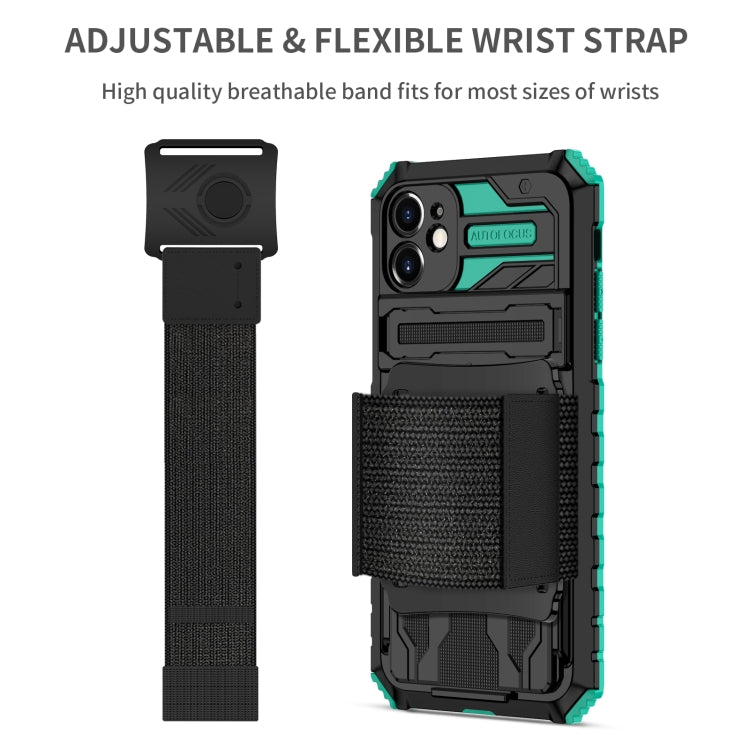 For iPhone 11 Kickstand Detachable Armband Phone Case
