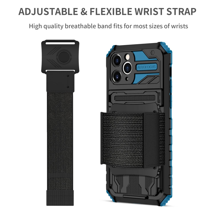 For iPhone 11 Pro Kickstand Detachable Armband Phone Case