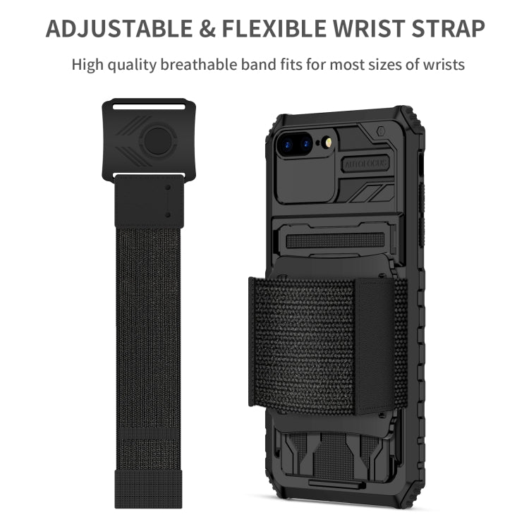 Kickstand Detachable Armband Phone Case For iPhone 7 Plus / 8 Plus