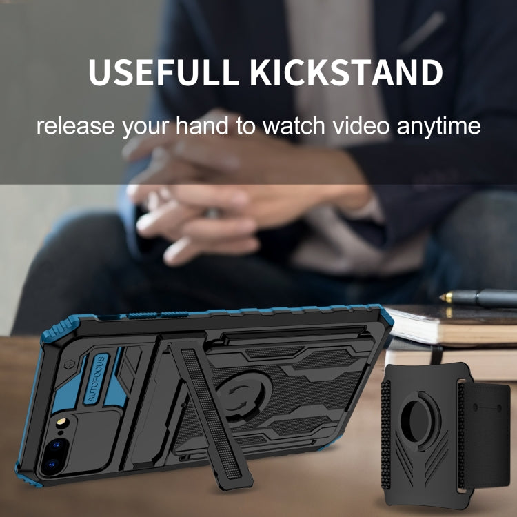 Kickstand Detachable Armband Phone Case For iPhone 7 Plus / 8 Plus