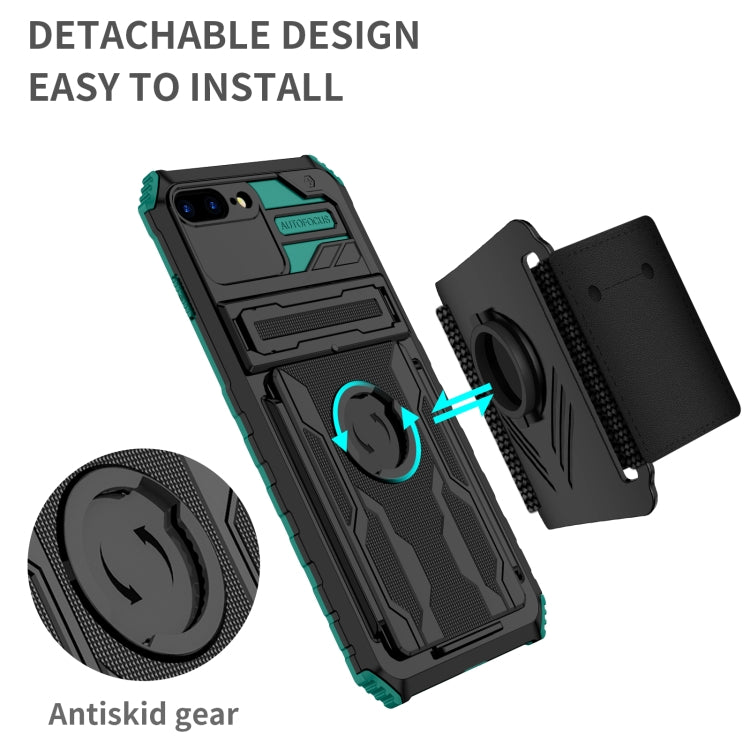 Kickstand Detachable Armband Phone Case For iPhone 7 Plus / 8 Plus