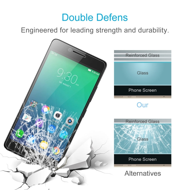 0.26mm 9H 2.5D Tempered Glass Film For Lenovo A6010