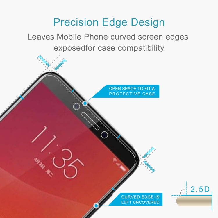 0.26mm 9H 2.5D Tempered Glass Film For Lenovo K5