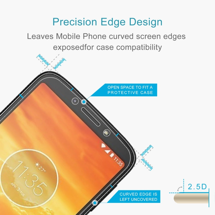 0.26mm 9H 2.5D Tempered Glass Film For Motorola Moto E5 Play Go