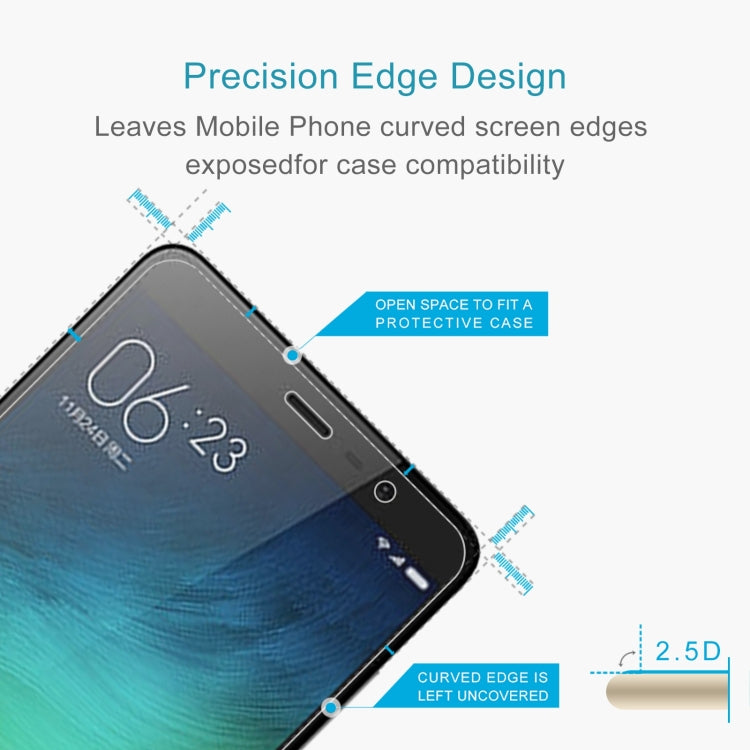 0.26mm 9H 2.5D Tempered Glass Film For Xiaomi Note 3