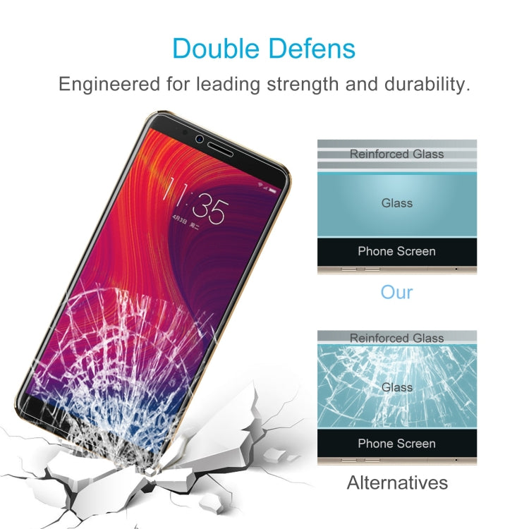 10 PCS 0.26mm 9H 2.5D Tempered Glass Film For Lenovo K5 Play