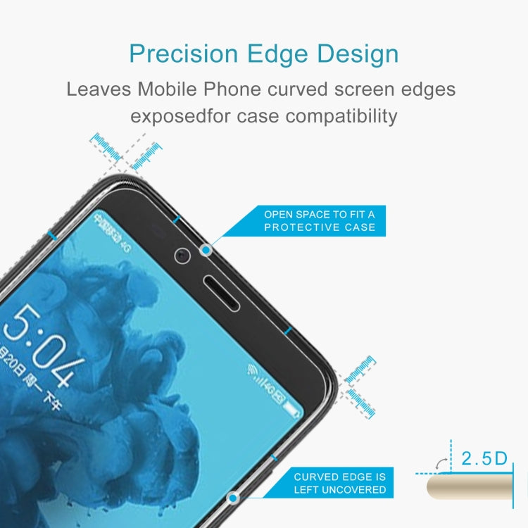 10 PCS 0.26mm 9H 2.5D Tempered Glass Film For Lenovo K320t