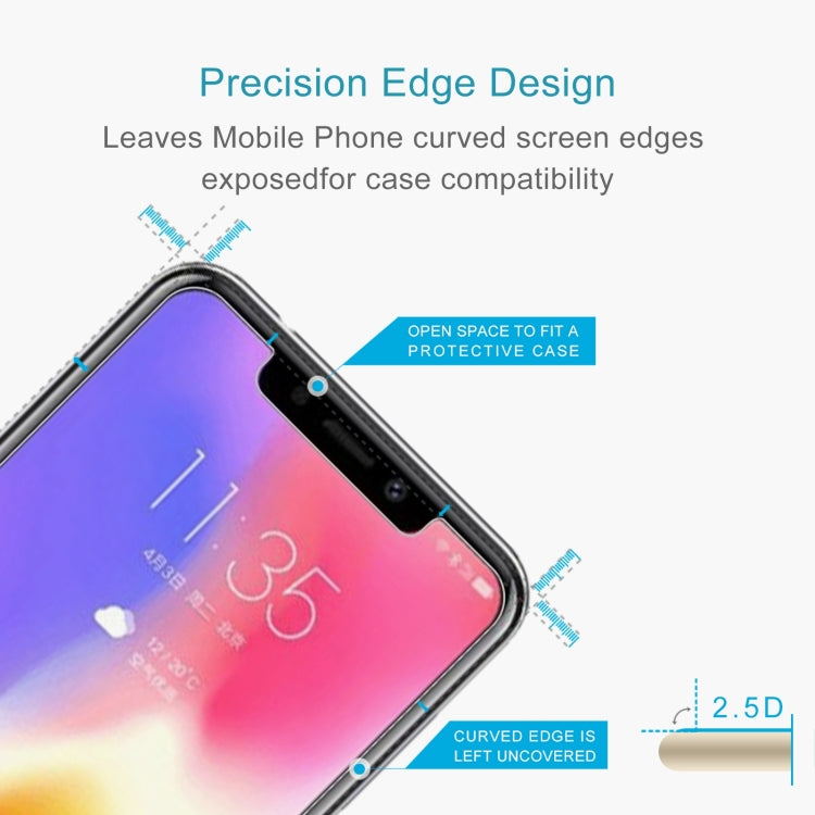 10 PCS 0.26mm 9H 2.5D Tempered Glass Film For Motorola Moto P30