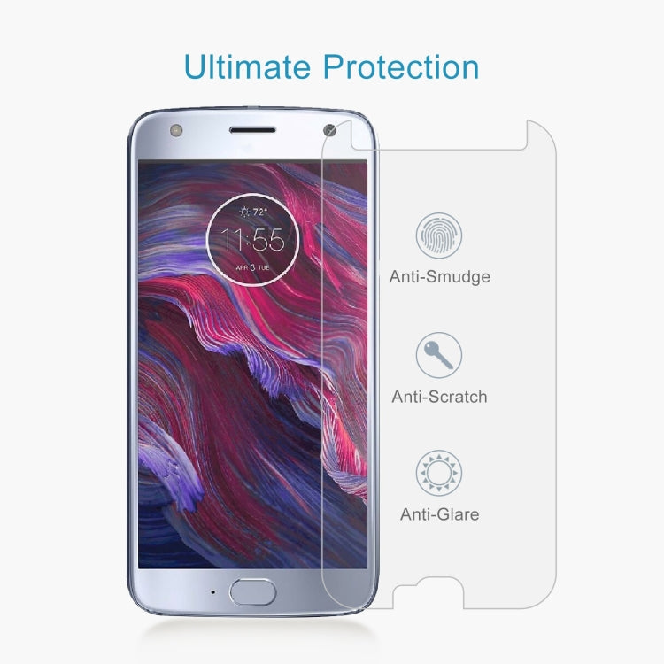 10 PCS 0.26mm 9H 2.5D Tempered Glass Film For Motorola Moto X4