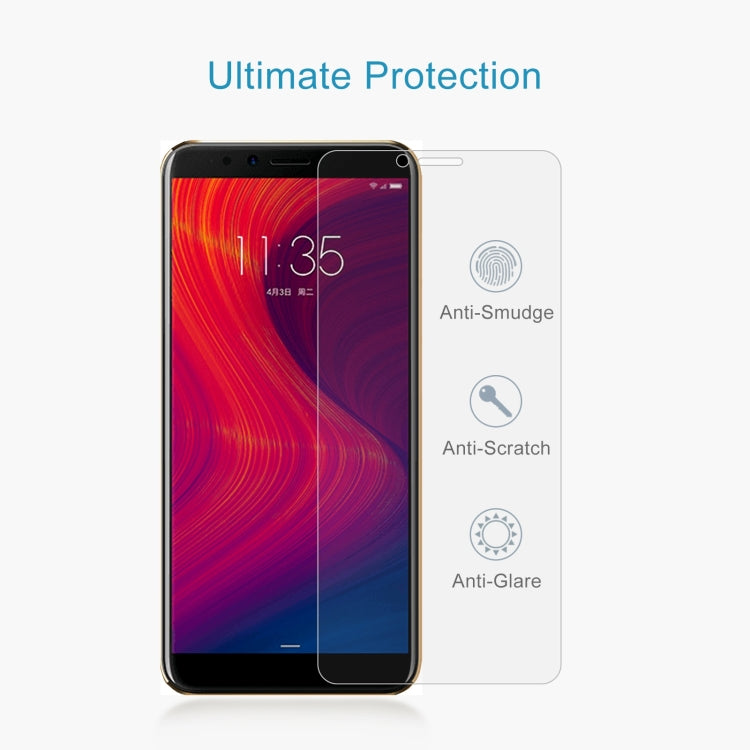 50 PCS 0.26mm 9H 2.5D Tempered Glass Film For Lenovo K5 Play