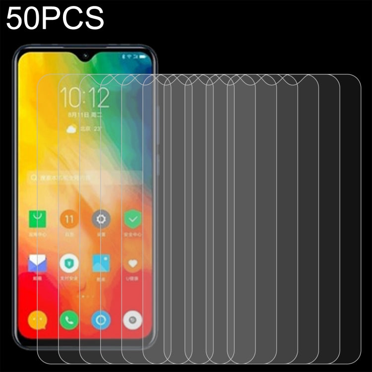 50 PCS 0.26mm 9H 2.5D Tempered Glass Film For Lenovo K6 Enjoy
