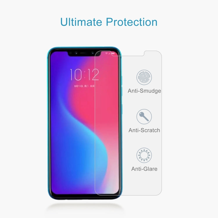 50 PCS 0.26mm 9H 2.5D Tempered Glass Film For Lenovo S5 Pro GT