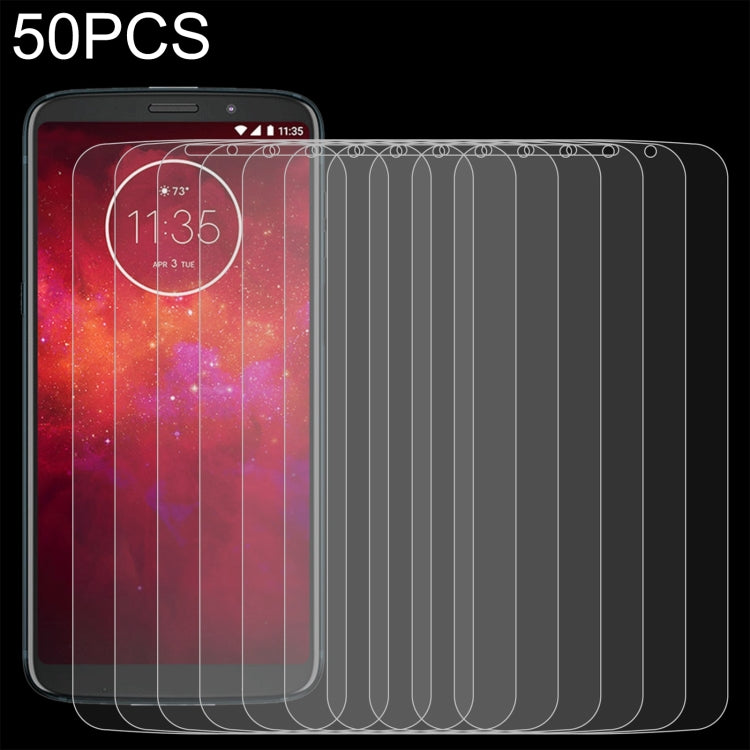 50 PCS 0.26mm 9H 2.5D Tempered Glass Film For Motorola Moto Z3