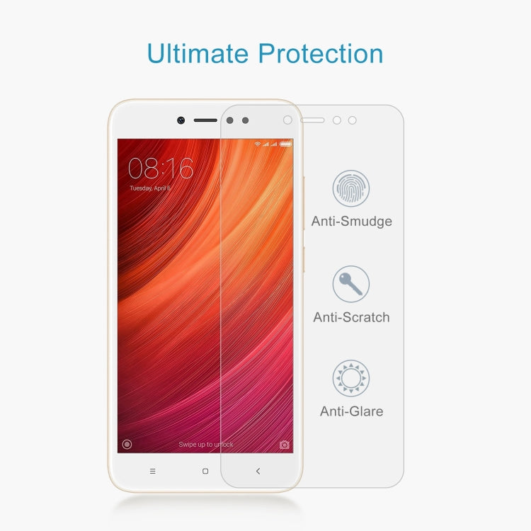 50 PCS 0.26mm 9H 2.5D Tempered Glass Film For Xiaomi Redmi Note 5A Pro