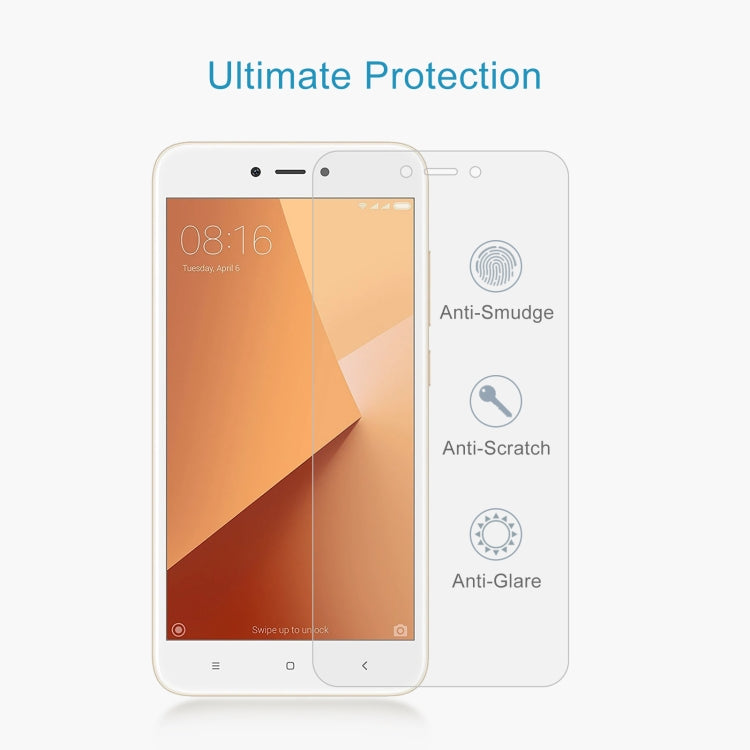 50 PCS 0.26mm 9H 2.5D Tempered Glass Film For Xiaomi Redmi Y1 Lite
