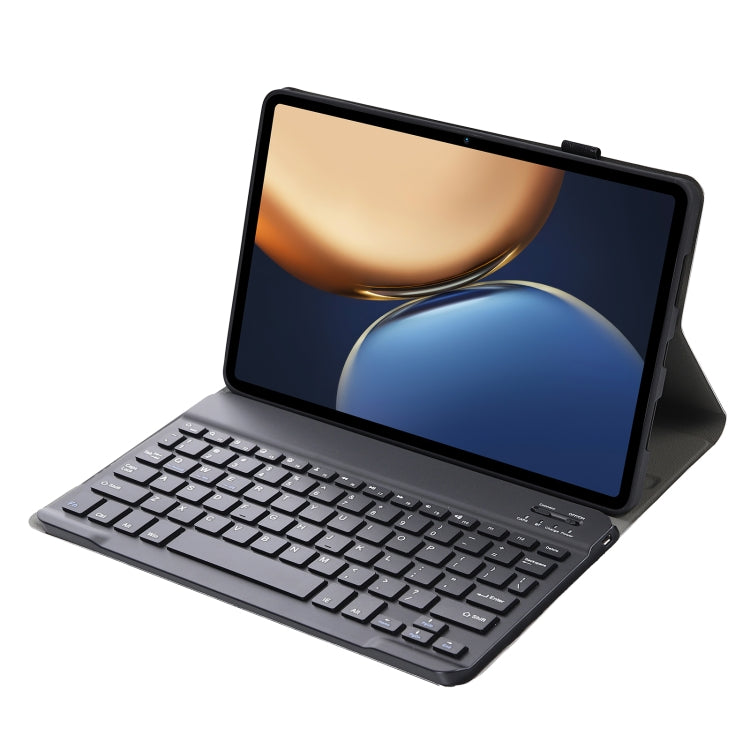 AHV7 Lambskin Texture Ultra-thin Bluetooth Keyboard Leather Tablet Case For Honor Tablet V7 Pro