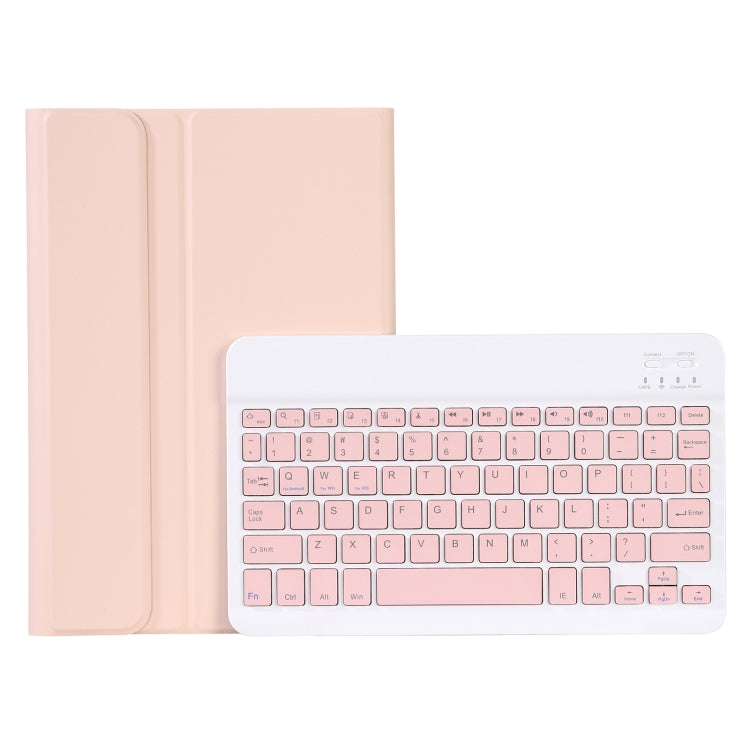 AHV7 Lambskin Texture Ultra-thin Bluetooth Keyboard Leather Tablet Case For Honor Tablet V7 Pro
