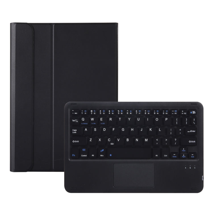 AHV7-A Lambskin Texture Ultra-thin Bluetooth Keyboard Leather Tablet Case with Touchpad For Honor Tablet V7 Pro