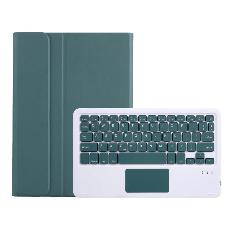 AHV7-A Lambskin Texture Ultra-thin Bluetooth Keyboard Leather Tablet Case with Touchpad For Honor Tablet V7 Pro
