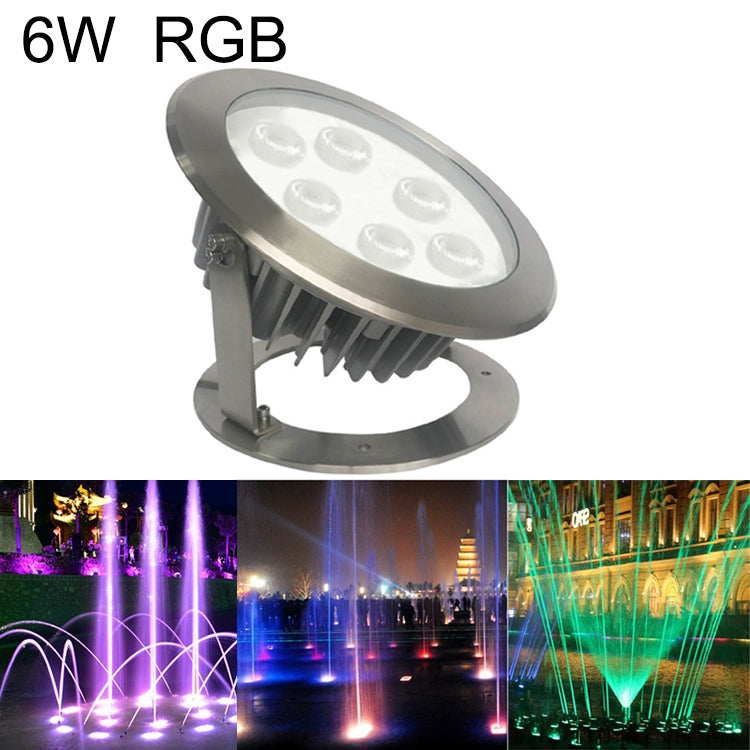 6W Square Park Landscape LED Underwater Light Pool Light