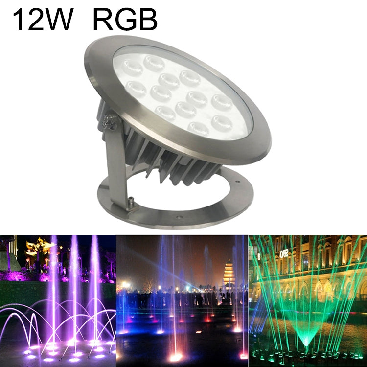 12W Square Park Landscape LED Underwater Light Pool Light