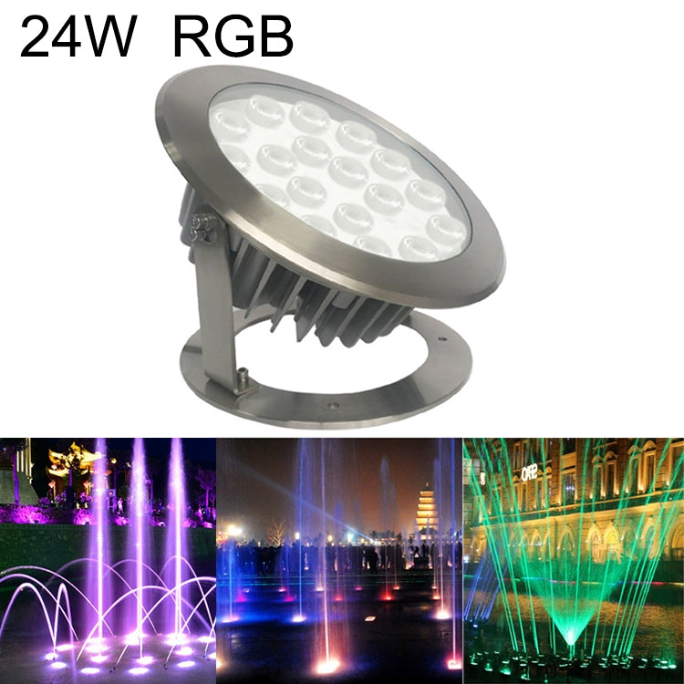 24W Square Park Landscape LED Underwater Light Pool Light