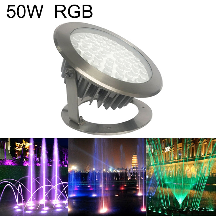 50W Square Park Landscape LED Underwater Light Pool Light