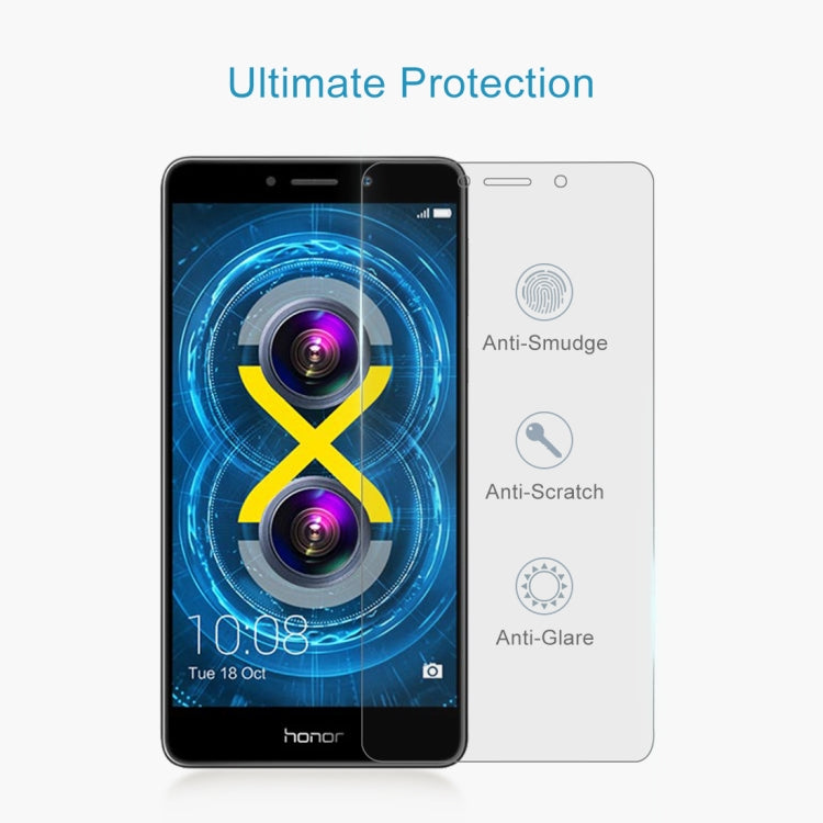 0.26mm 9H 2.5D Tempered Glass Film For Honor 6x